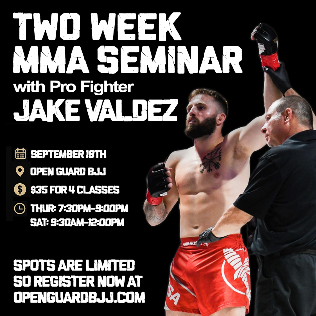 Jake Valdez MMA Seminar